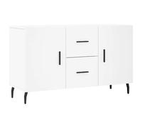(white) vidaXL Sideboard Storage Cabinet Side Cabinet Cupboard White Engineered Wood