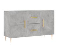 vidaXL Sideboard Concrete Grey 100x36x60 cm Engineered Wood