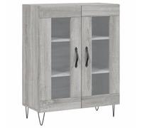 vidaXL Sideboard Grey Sonoma 69.5x34x90 cm Engineered Wood