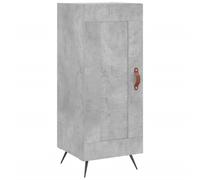 (concrete grey) vidaXL Sideboard Storage Cabinet Side Cabinet Cupboard White Engineered Wood