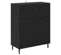 vidaXL Sideboard Old Wood 69.5 x 34 x 90 cm Engineered Wood and Iron