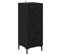 vidaXL Sideboard Old Wood 34.5 x 34 x 90 cm Engineered Wood
