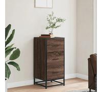 Sideboard Cabinet Storage Display Cupboard with 3 Drawers, Metal Frame Unit