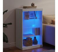 Sideboard Cabinet with LED Lights Home Display Cupboard RGB LED lights Buffet