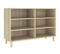 Sideboard Chipboard Home Side Magazine Storage Cabinet Multi Colours vidaXL