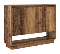 (smoked oak) vidaXL Sideboard Chipboard Living Room Bedroom Storage Cabinet Multi Colours