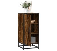 Sideboard Compact Smoked Oak 35.5x35x76 cm Engineered Wood MetalFrame Industrial