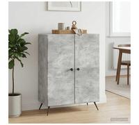 vidaXL Sideboard Concrete Grey 66 x 34.5 x 90 cm Engineered Wood