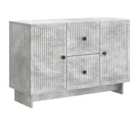vidaXL Sideboard Concrete Grey 89 x 34.5 x 60 cm Engineered Wood