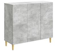 vidaXL Sideboard Concrete Grey 89 x 34.5 x 80 cm Engineered Wood