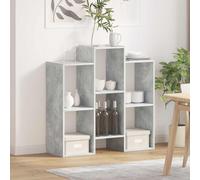 Sideboard Concrete grey 90 x 30 x 90 cm Engineered wood Modern storage ConsoleXL