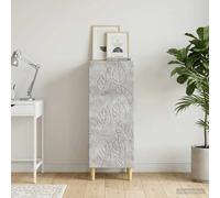 vidaXL Sideboard Concrete Grey 33 x 34.5 x 90 cm Engineered Wood