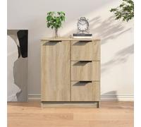 vidaXL Sideboard Sonoma Oak Engineered Wood