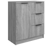 vidaXL Sideboard Grey Sonoma Engineered Wood