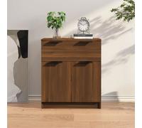 vidaXL Sideboard Brown Oak 60x30x70 cm Engineered Wood UK NEW