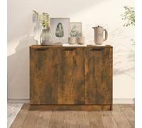 (smoked oak) vidaXL Sideboard Cupboard Home Storage Highboard Side Cabinet Engineered Wood