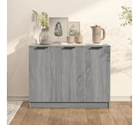 (grey sonoma) vidaXL Sideboard Engineered Wood Cupboard Home Storage Cabinet Multi Colours