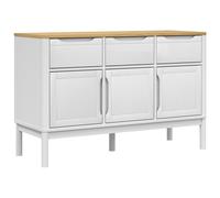 Sideboard Cupboard Side Cabinet Home Storage Highboard Solid Wood Pine vidaXL