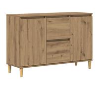 (artisan oak) vidaXL Sideboard Cupboard Storage Cabinet Buffet Highboard Engineered Wood