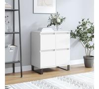 (white) vidaXL Sideboard Storage Cabinet Side Cabinet Cupboard White Engineered Wood