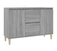 Vidaxl Sideboard Grey Sonoma 103.5X35X70 Cm Engineered Wood