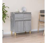 vidaXL Sideboard Grey Sonoma 60X35X70 Cm Engineered Wood, Grey