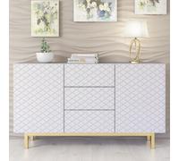 Sideboard Diamond Luxe 140Cm - White