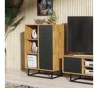 Sideboard Elysian Loft 100Cm - Dark Oak & Black