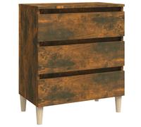 (smoked oak) vidaXL Sideboard Engineered Wood Cabinet Side Cabinet Hall Table Multi Colours