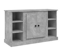 vidaXL Sideboard Concrete Grey 100x35.5x60 cm Engineered Wood