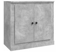 vidaXL Sideboard Concrete Grey 70x35.5x67.5 cm Engineered Wood