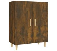 vidaXL Sideboard Smoked Oak 70x34x90 cm Engineered Wood