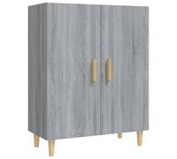 vidaXL Sideboard Grey Sonoma 70x34x90 cm Engineered Wood
