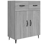 Sideboard Engineered Wood Indoor Highboard Home Organiser Multi Colours vidaXL