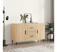 vidaXL Sideboard Side Cabinet Cupboard Highboard Artisian Oak Engineered Wood