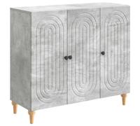 vidaXL Sideboard Concrete Grey 89 x 34.5 x 80 cm Engineered Wood