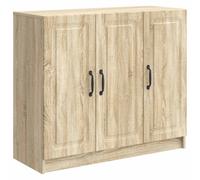vidaXL Sideboard High Gloss White 89 x 34.5 x 77 cm Engineered Wood