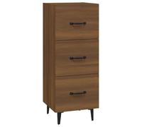 (Concrete grey) vidaXL Sideboard Engineered Wood Side Cabinet Home Organiser Multi Colours