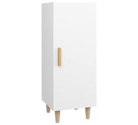 (White) vidaXL Sideboard Engineered Wood Side Cabinet Home Organiser Multi Colours