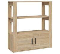 Sideboard Engineered Wood Side Cabinet Home Organiser Multi Colours vidaXL