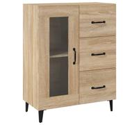Sideboard Engineered Wood Side Cabinet Home Organiser Multi Colours vidaXL