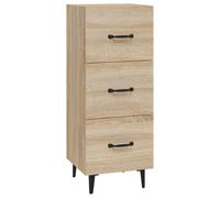 Sideboard Engineered Wood Side Cabinet Home Organiser Multi Colours vidaXL