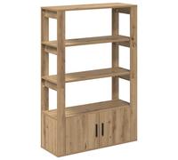 Sideboard Engineered Wood Side Cabinet Home Organiser Multi Colours vidaXL