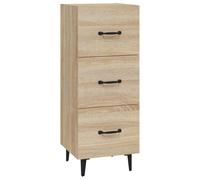 Sideboard Engineered Wood Side Cabinet Home Organiser Multi Colours vidaXL
