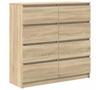 vidaXL Sideboard Sonoma Oak 100x35x99 cm Engineered Wood storage cabinet