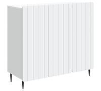 Sideboard Engineered Wood Storage Unit Modern Cabinet Dining Indoor vidaXL