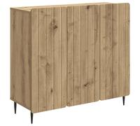 Sideboard Engineered Wood Storage Unit Modern Cabinet Dining Indoor vidaXL