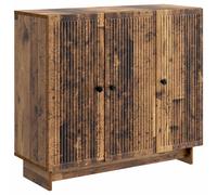 Sideboard Engineered Wood Storage Unit Rectangular Vintage Style Home vidaXL