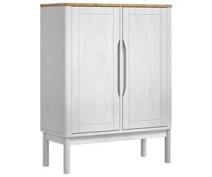 Sideboard FLORO Solid Pine Wood Storage Modern Home Dining Room Living vidaXL