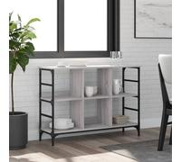 Sideboard Grey Sonoma 102x32x73.5 cm Engineered Wood Berkfield Home Grey One Size